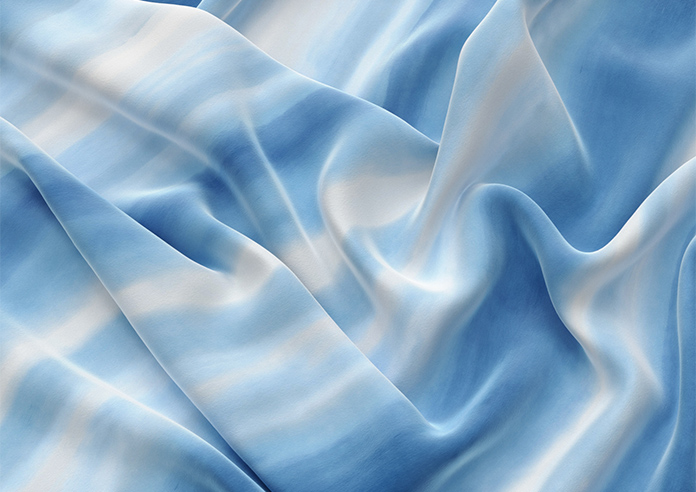 Ombre Velvet, Vivid Blue - Made to Measure Curtains - Image 4